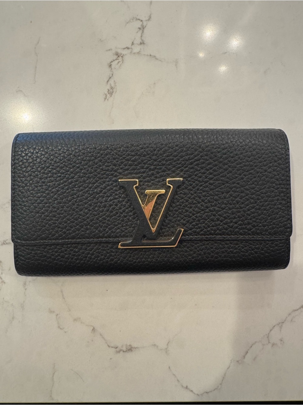 Louis Vuitton Taurillon Capucines Long Wallet